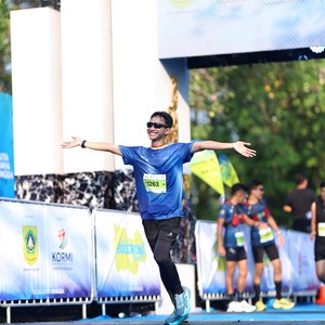 Race photo from BOGORUN 2026