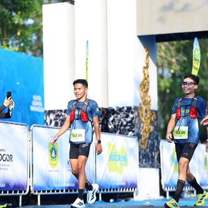 Race photo from BOGORUN 2026