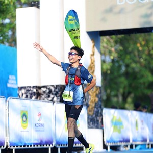 Race photo from BOGORUN 2026