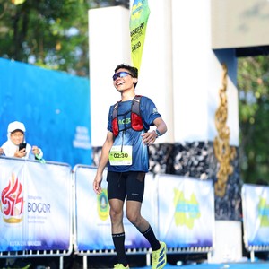 Race photo from BOGORUN 2026