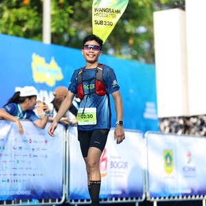Race photo from BOGORUN 2026