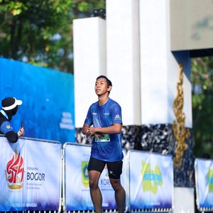 Race photo from BOGORUN 2026