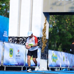 Race photo from BOGORUN 2026