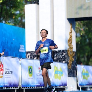 Race photo from BOGORUN 2026