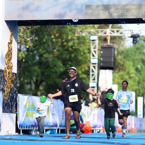Race photo from BOGORUN 2026
