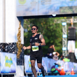 Race photo from BOGORUN 2026