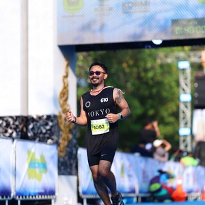 Race photo from BOGORUN 2026