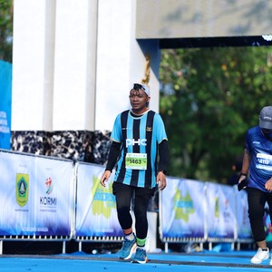 Race photo from BOGORUN 2026