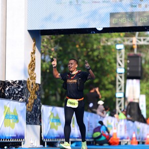 Race photo from BOGORUN 2026