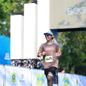 Race photo from BOGORUN 2026