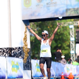 Race photo from BOGORUN 2026