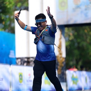 Race photo from BOGORUN 2026