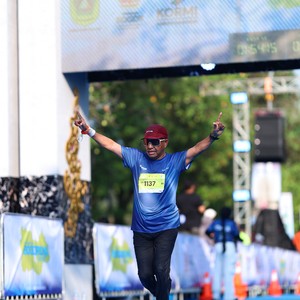 Race photo from BOGORUN 2026