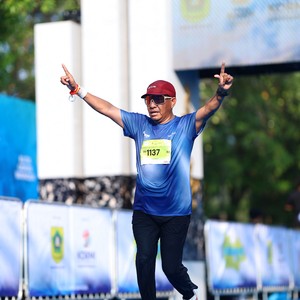 Race photo from BOGORUN 2026