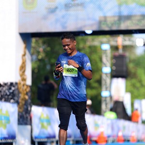 Race photo from BOGORUN 2026
