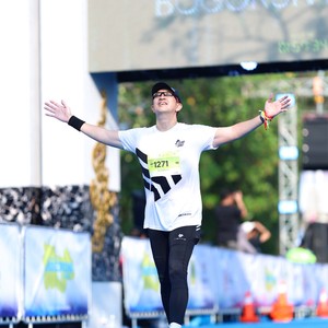 Race photo from BOGORUN 2026
