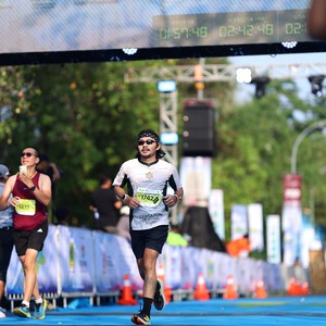 Race photo from BOGORUN 2026