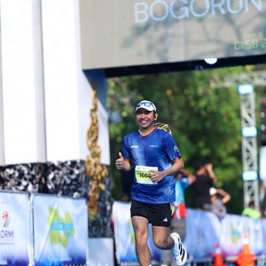 Race photo from BOGORUN 2026