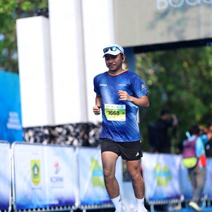 Race photo from BOGORUN 2026