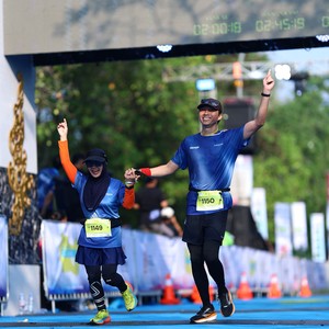Race photo from BOGORUN 2026