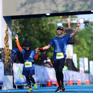 Race photo from BOGORUN 2026