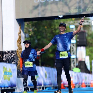 Race photo from BOGORUN 2026