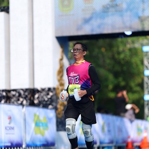 Race photo from BOGORUN 2026