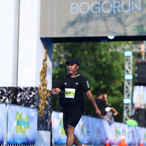 Race photo from BOGORUN 2026
