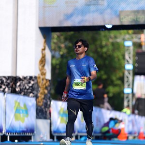 Race photo from BOGORUN 2026