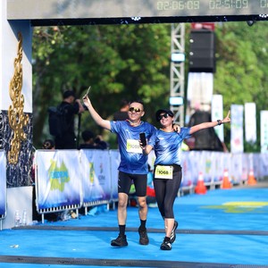Race photo from BOGORUN 2026