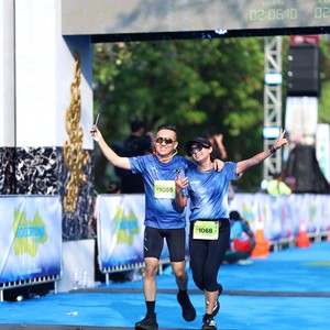 Race photo from BOGORUN 2026