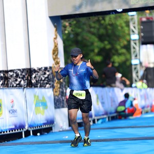 Race photo from BOGORUN 2026