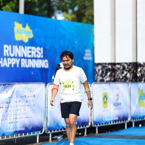 Race photo from BOGORUN 2026