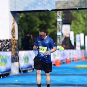 Race photo from BOGORUN 2026