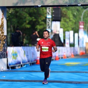Race photo from BOGORUN 2026