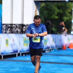 Race photo from BOGORUN 2026