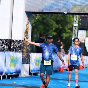 Race photo from BOGORUN 2026
