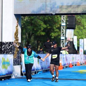Race photo from BOGORUN 2026