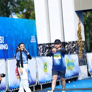 Race photo from BOGORUN 2026