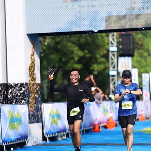 Race photo from BOGORUN 2026