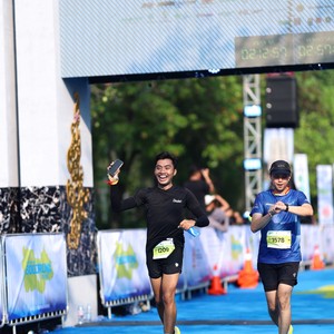 Race photo from BOGORUN 2026