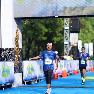 Race photo from BOGORUN 2026
