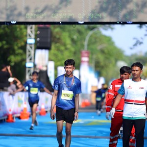Race photo from BOGORUN 2026