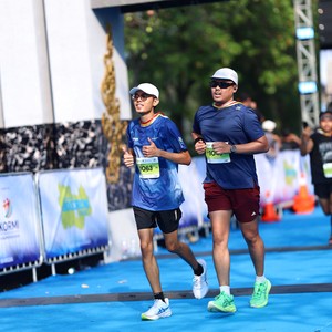 Race photo from BOGORUN 2026