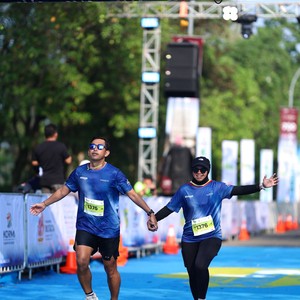 Race photo from BOGORUN 2026