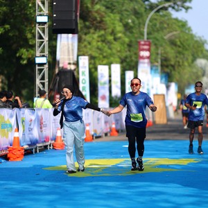 Race photo from BOGORUN 2026