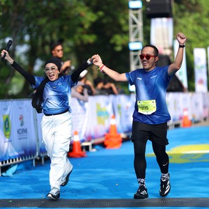 Race photo from BOGORUN 2026