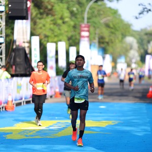 Race photo from BOGORUN 2026