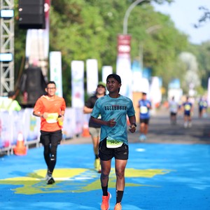 Race photo from BOGORUN 2026