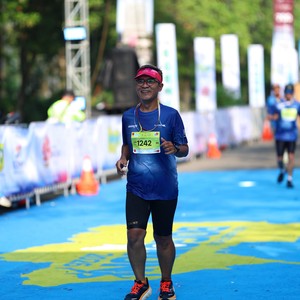 Race photo from BOGORUN 2026